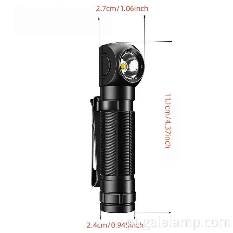 LEVA COMPACT LED CLIP-ON para uso ao ar livre